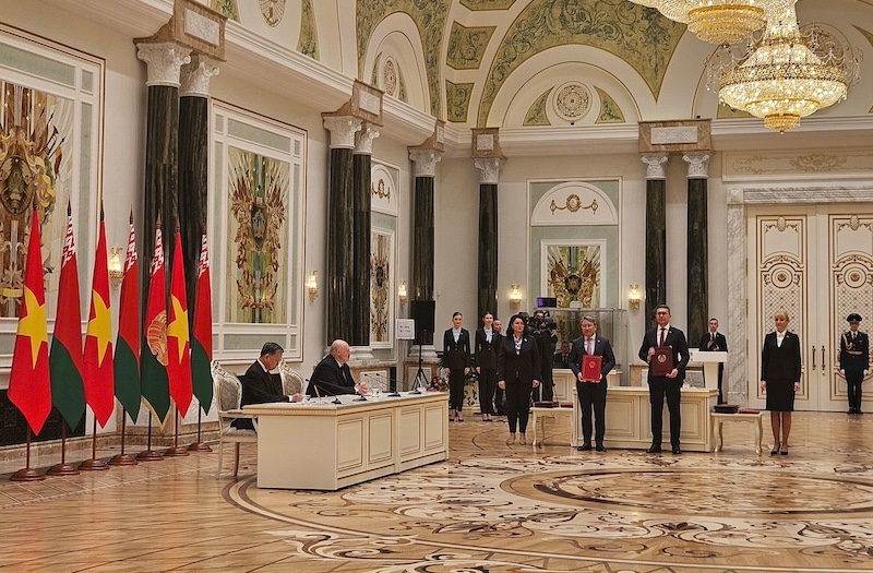 Mở ra một giai đoạn mới hợp tác pháp luật với Belarus